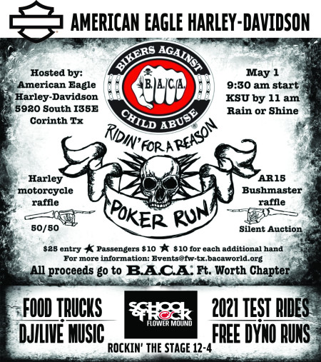 BACA - Texas - Ridin' For A Reason Poker Run