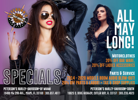 2021 MAY IN STORE PROMOTIONS!
