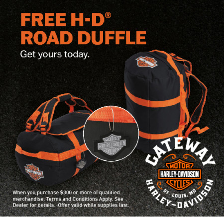 Free H-D Road Duffle