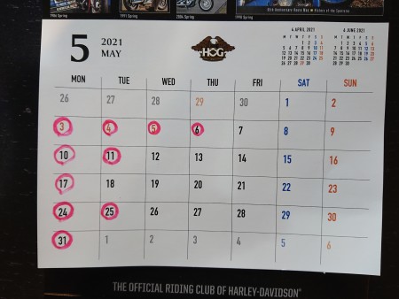 5月連休のお知らせ