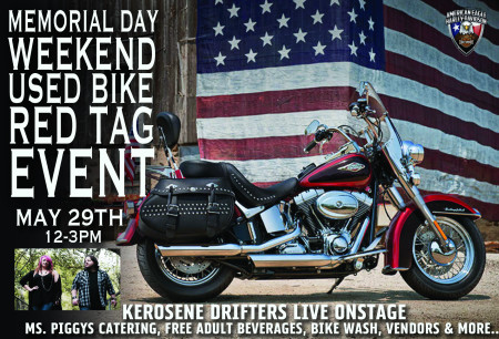 Used Bike Red Tag Event!