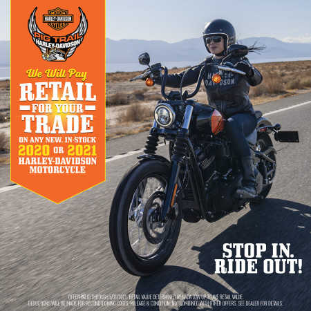 May 2021 New Motorcycle Promo