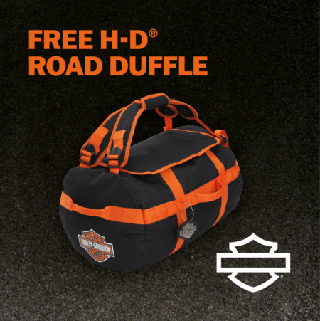 Get a Free H-D Road Duffle