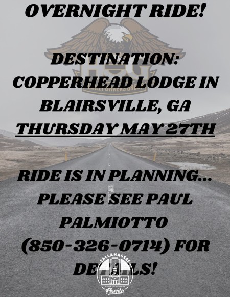 Overnight HOG Ride
