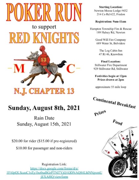 Red Knights MC Poker Run