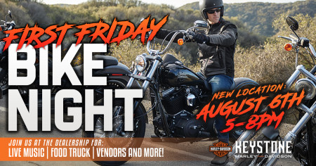 First Friday Bike Night