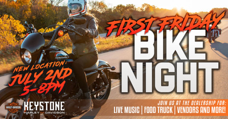 First Friday Bike Night