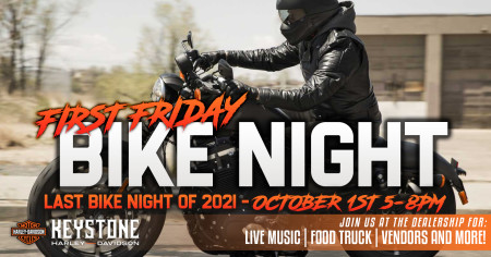 First Friday Bike Night