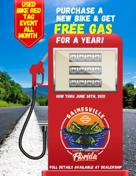 Free Gas for a Year