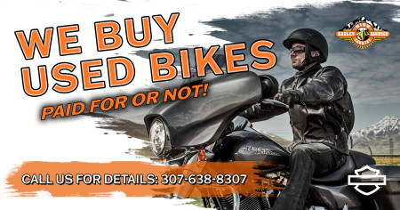 We Buy Used Bikes!