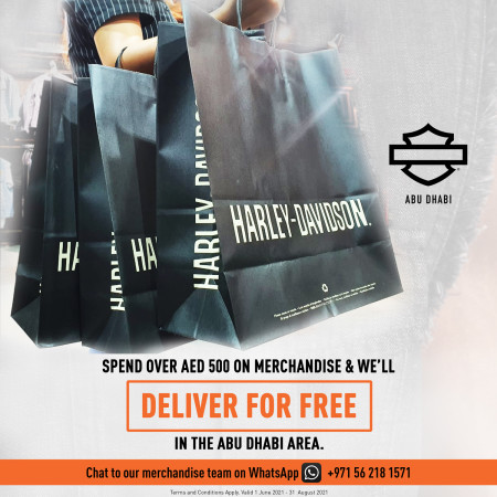 Free Delivery on Merchandise Promotion