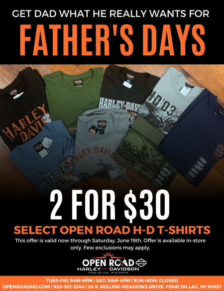 2 for $30 Select ORHD T-Shirts