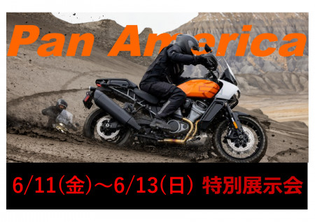 【お知らせ】Pan America 特別展示会開催!