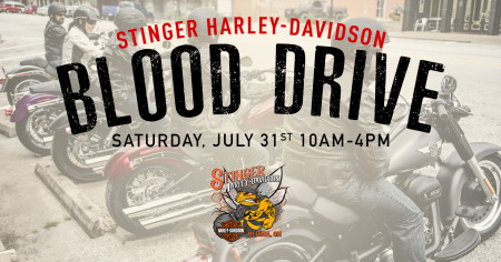 Stinger Harley-Davidson Blood Drive