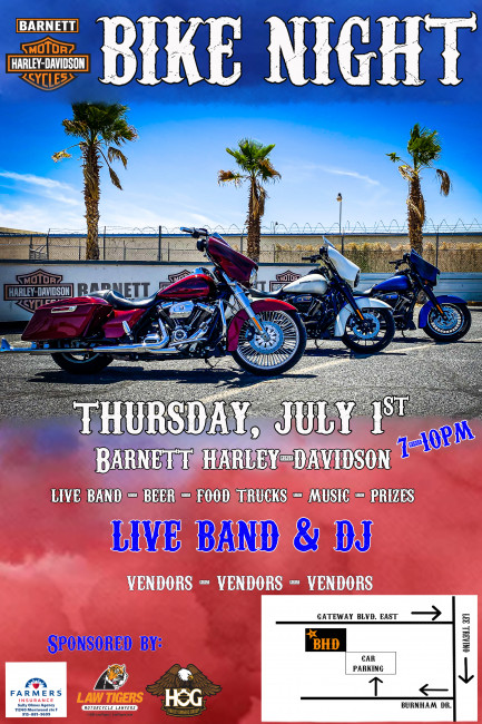 Barnett's Bike Night