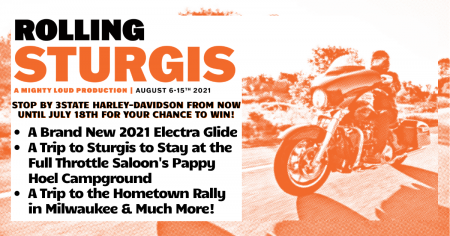 3State Harley Davidson is Rolling Sturgis!