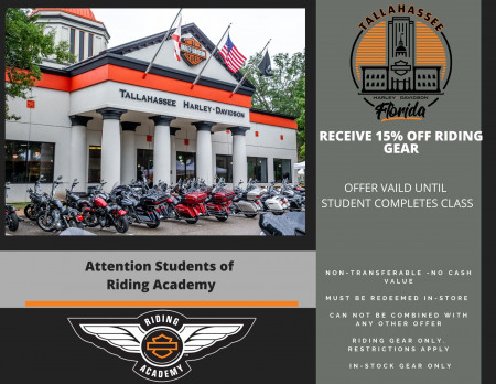 Riding Academy Students Receive 15% off of Riding Gear While Attending Class!