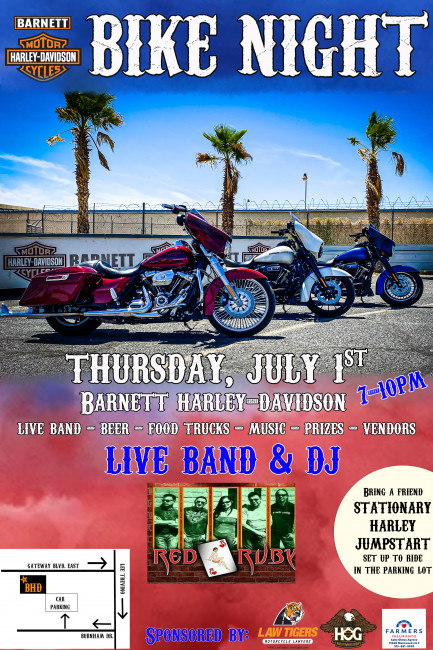 Barnett's Bike Night