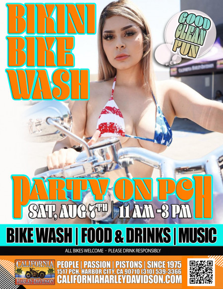 Too Broke for Sturgis Bikini Bike Wash