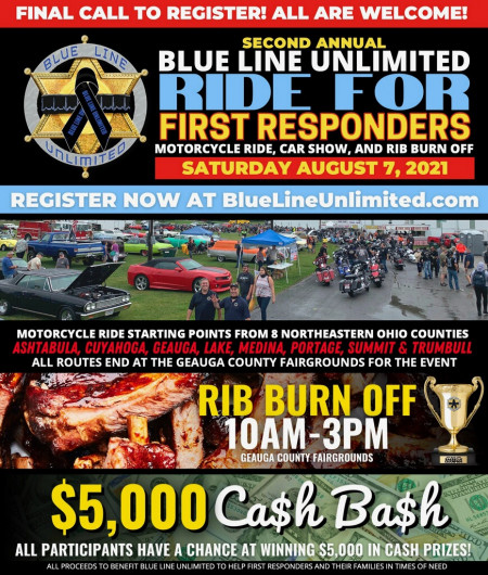 Blue Line Unlimited Ride for First Responders
