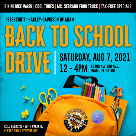 BACK TO SCHOOL DRIVE