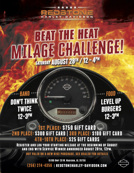 Beat the Heat Milage Challenge!