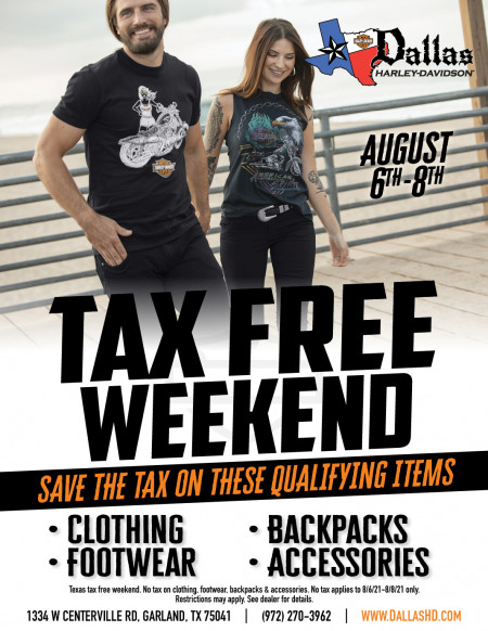 Tax Free Weekend 2021