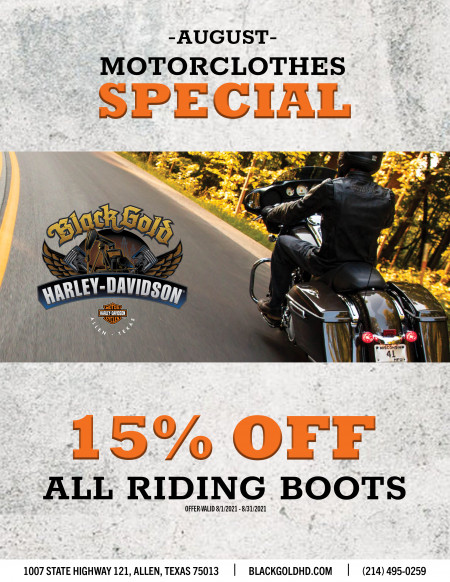 August Motorclothes Special