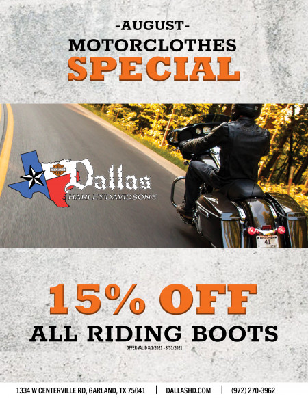 August Motorclothes Special