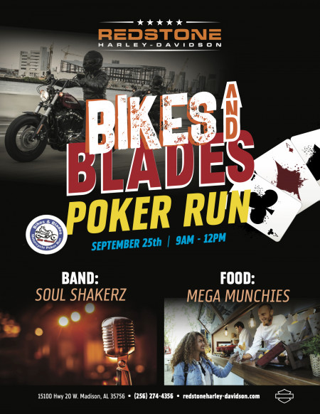 Bikes & Blades Poker Run