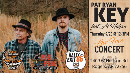 Rally Off Exit 86 Live Music - Pat Ryan Key