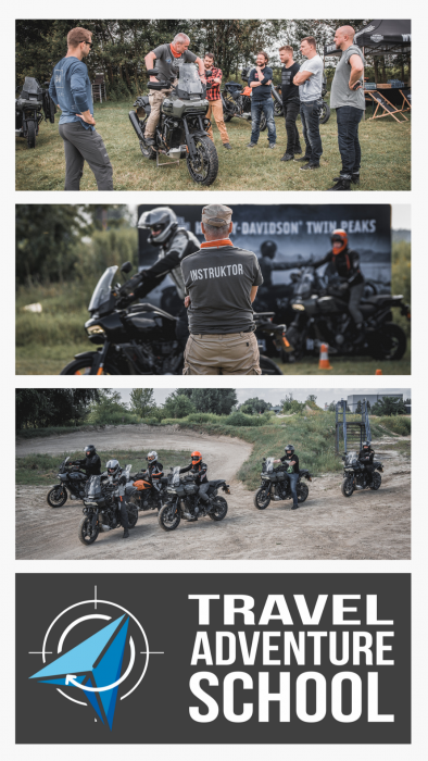DO KAŻDEGO MOTOCYKLA PAN AMERICA - SZKOLENIE PIERWSZY KROK W PAKIECIE
