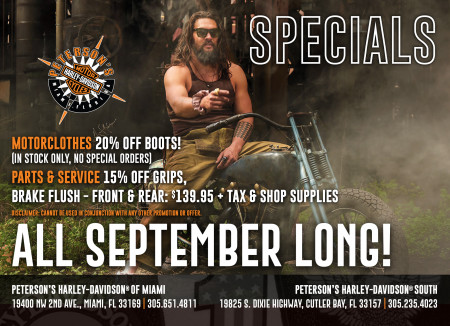 2021 SEPTEMBER IN STORE PROMOTIONS