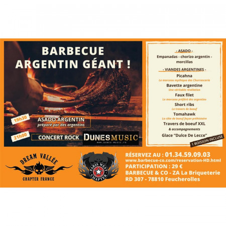 Soirée RIDE'N GRILL