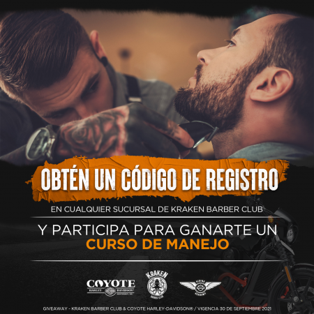 Código Kraken Barber Club