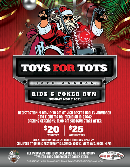 TOYS FOR TOTS RIDE& POKER RUN