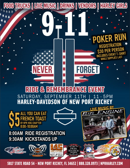 9/11 20th Anniversary Remembrance Ride