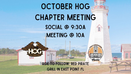 Hog Chapter Social-Meeting And Ride to The Red Pirate Grill