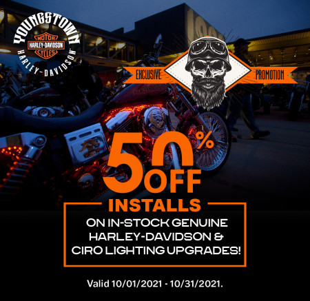 50% Off Install on In-Stock CIRO Lighting Upgrades!