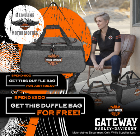Gateway Harley-Davidson Duffle Bag