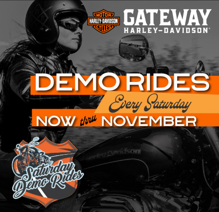 Demo Rides Every Saturday