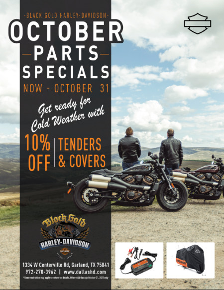 October Parts Special