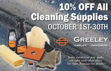 10% off cleaning supplies