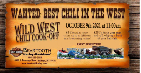 16th ANNUAL WILD WEST CHILI COOK-OFF!