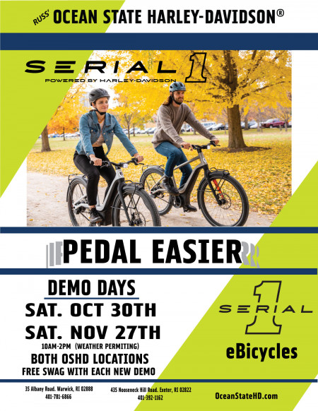 Pedal Easier: Serial 1 eBicycle Demo Rides