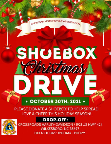 ShoeBox Christmas Drrive October 30th