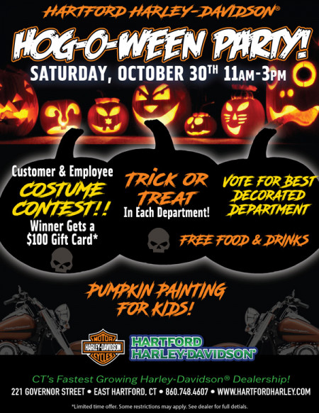 Hog-O-Ween Party at Hartford Harley-Davidson®