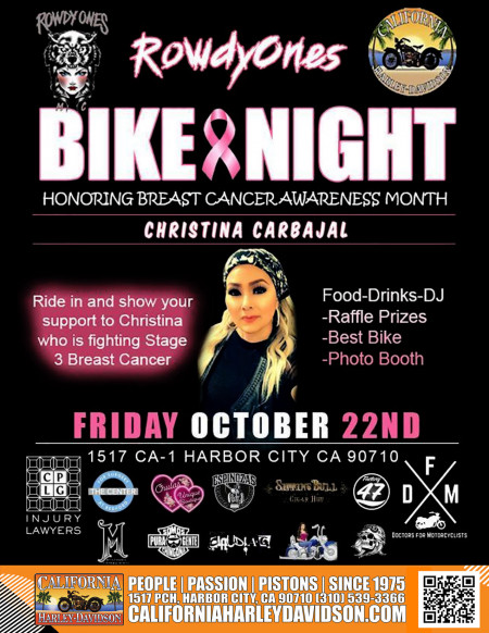 Rowdy Ones Bike Night Takeover - October