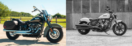 Review 2021 H-D® Heritage Classic vs 2022 Indian Scout near Wesley Chapel FL