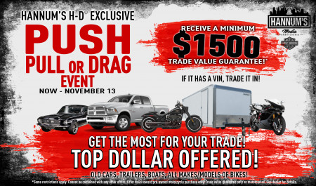 Push Pull or Drag Event!